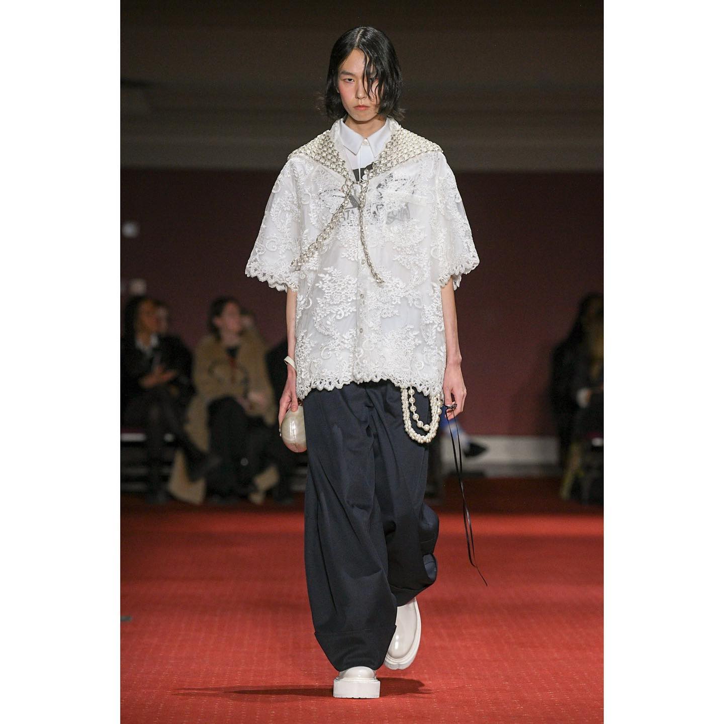 Gyu (@kg_hyun ) and Emil (@3mil01 ) for Simone Rocha FW23. Styling by Robbie Spencer, casting by Samuel Ellis for DM Casting.