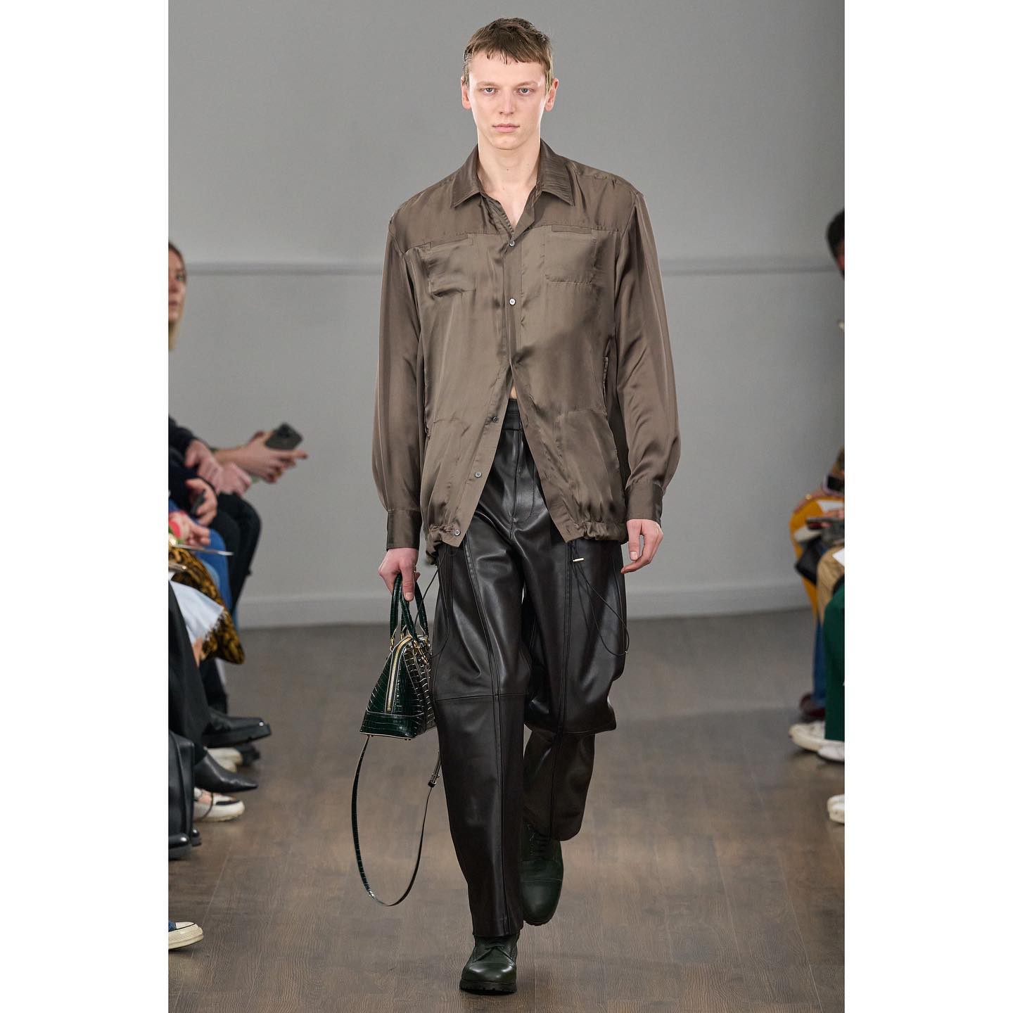 Igor V (@igor_v_w ) and Sidy (@not.seed ) for Eudon Choi FW23. Styling by Julia Brenard, casting by Emilie Āström.