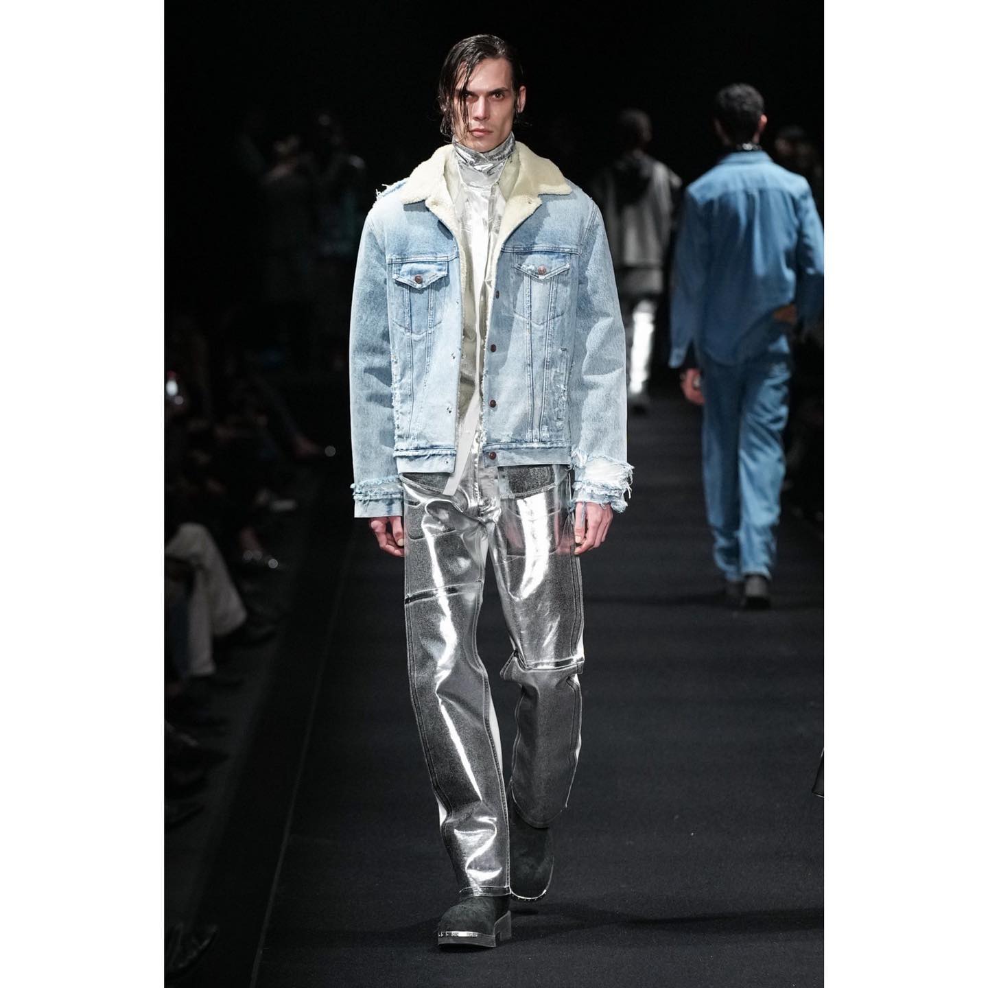 Moritz (@motho__ ) for MM6 Maison Margiela FW23. Styling by Anna Pesonen, casting by Leila Azizi for suūn.
