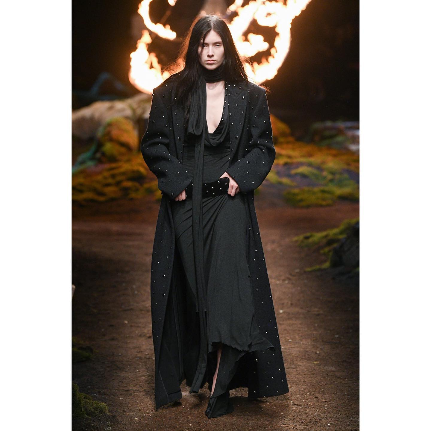 Samu (@kadonnutsamu ) for Blumarine FW23. Styling by Lotta Volkova, casting by Maria Giulia Azario.
