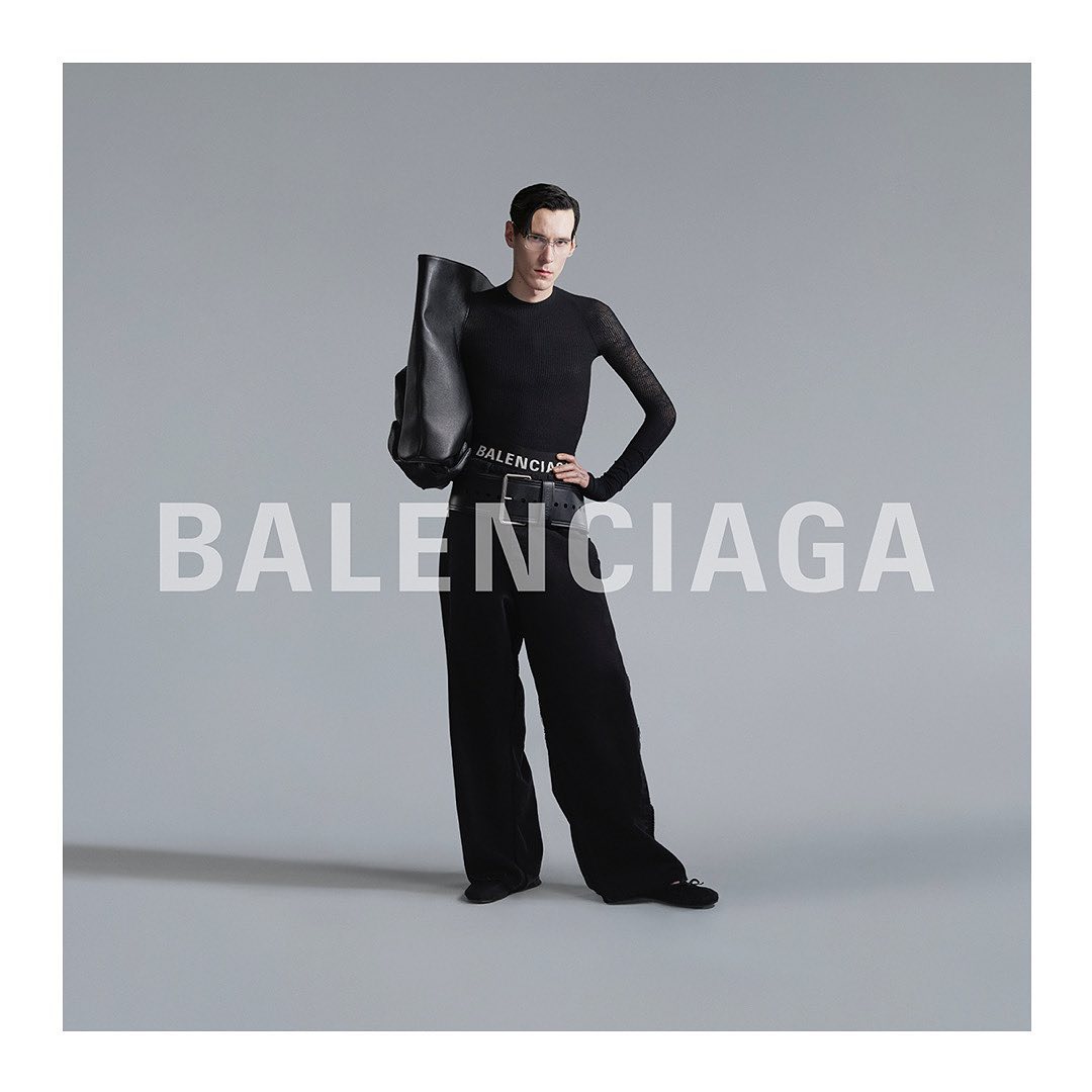Aki (@heavymeatlover ) for Balenciaga SS23 Campaign.
