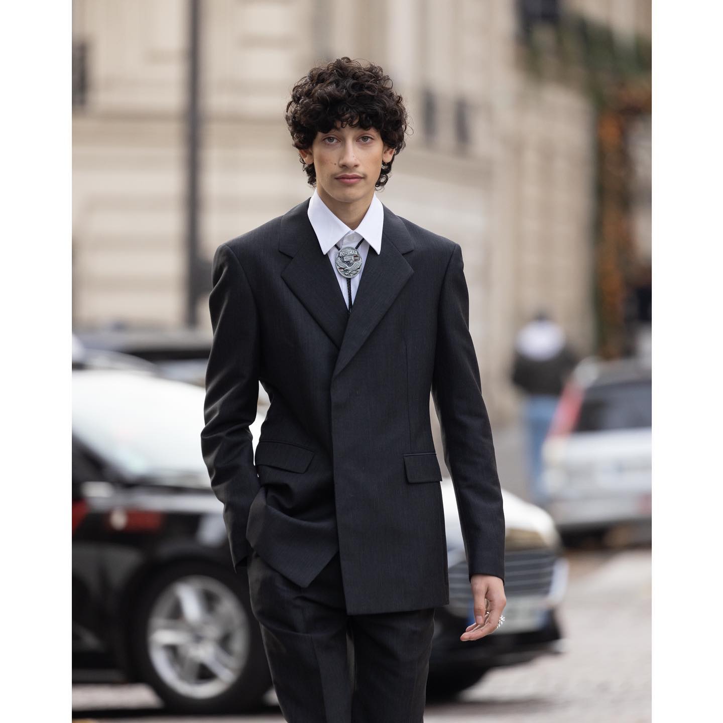 Sofiane (@so__cht ) for V Man Magazine. Photography by Winter Vandenbrink, styling by Alessia Ansalone, hair by Eduardo Bravo, make-up by Akari Sugino, casting by Troy Fearn.