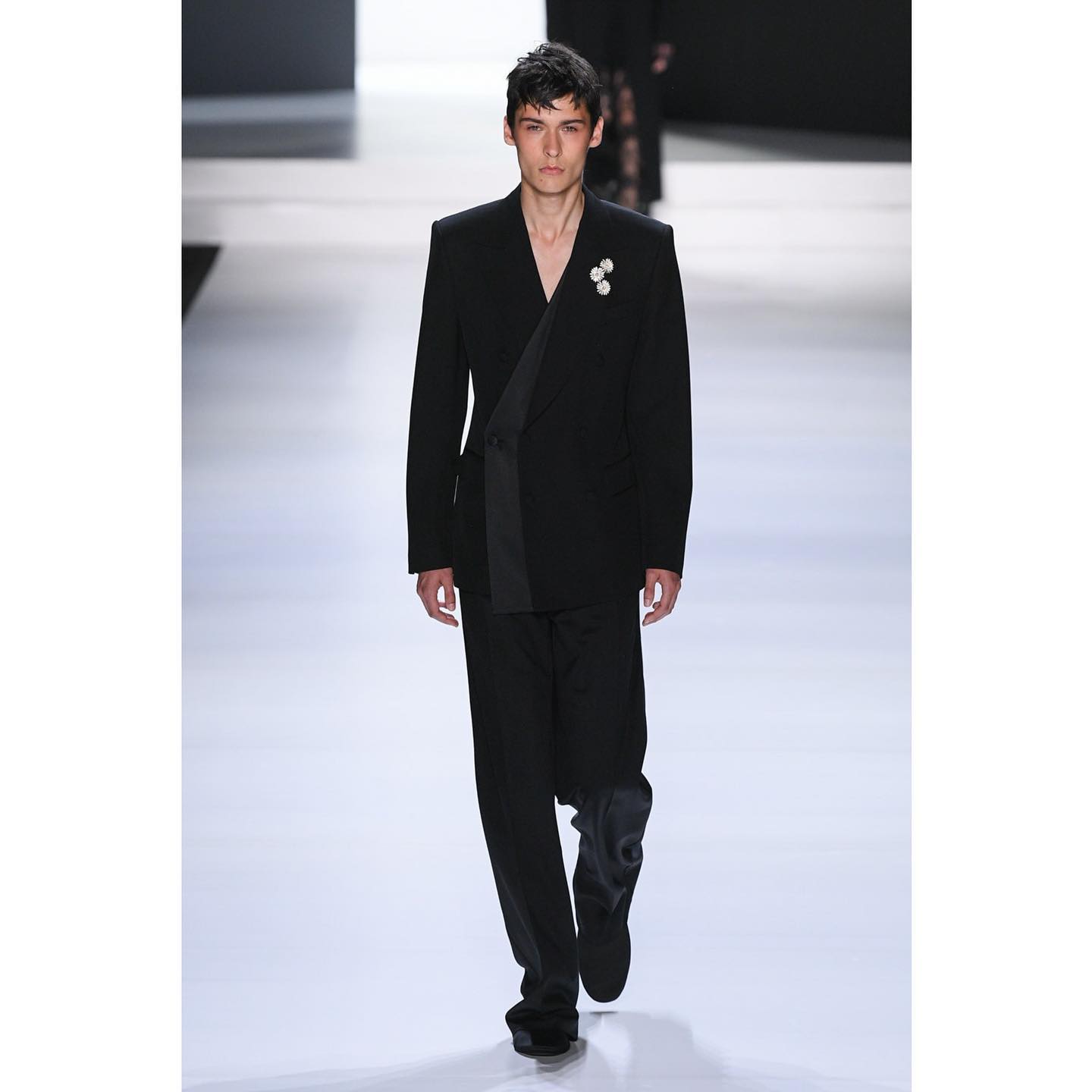 Bruno (@bruno_krahl ) for Dolce & Gabbana SS24, casting by Domenico Giandinoto.