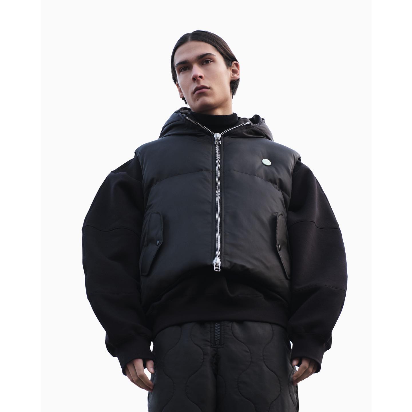 Bruno (@bruno_krahl ) for OAMC FW23. Photography by Chris Lensz, casting by Troy Fearn.