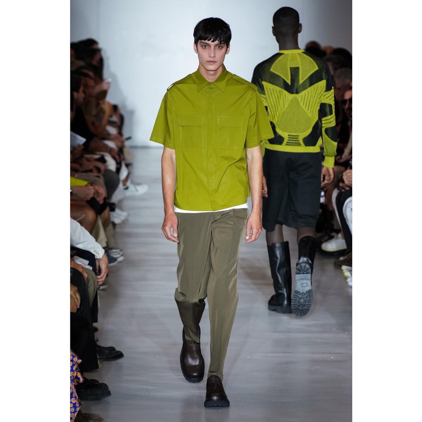 Dries (@dries.haseldonckx ) and Noureddine (@nour.bdk ) for Neil Barrett SS24, styling by Alexander Fury.