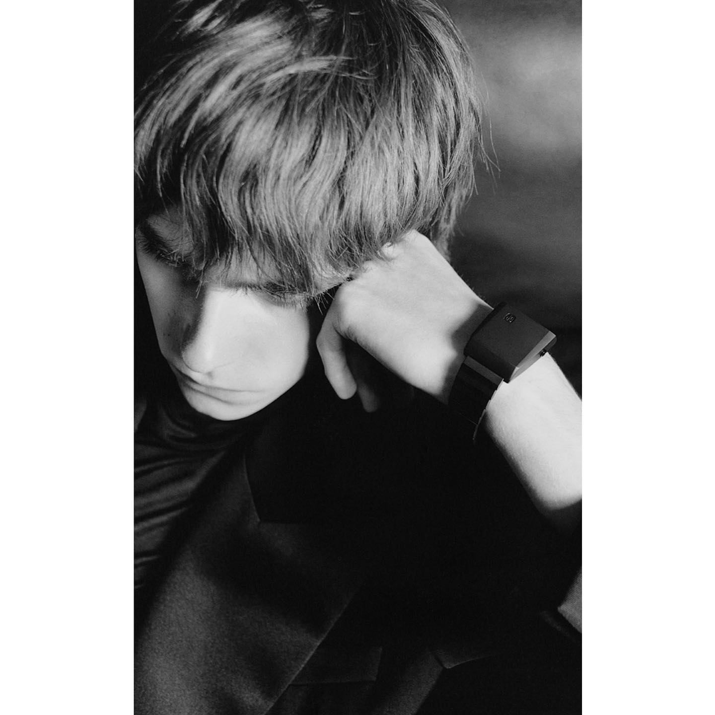Frederic (@worldbyfred ) for Saint Laurent Rive Droite. Photography by Stef Mitchell, styling by Sydney Rose Thomas, hair by Lukas Tralmer, make-up by Satoko Watanabe, casting by DM Casting.