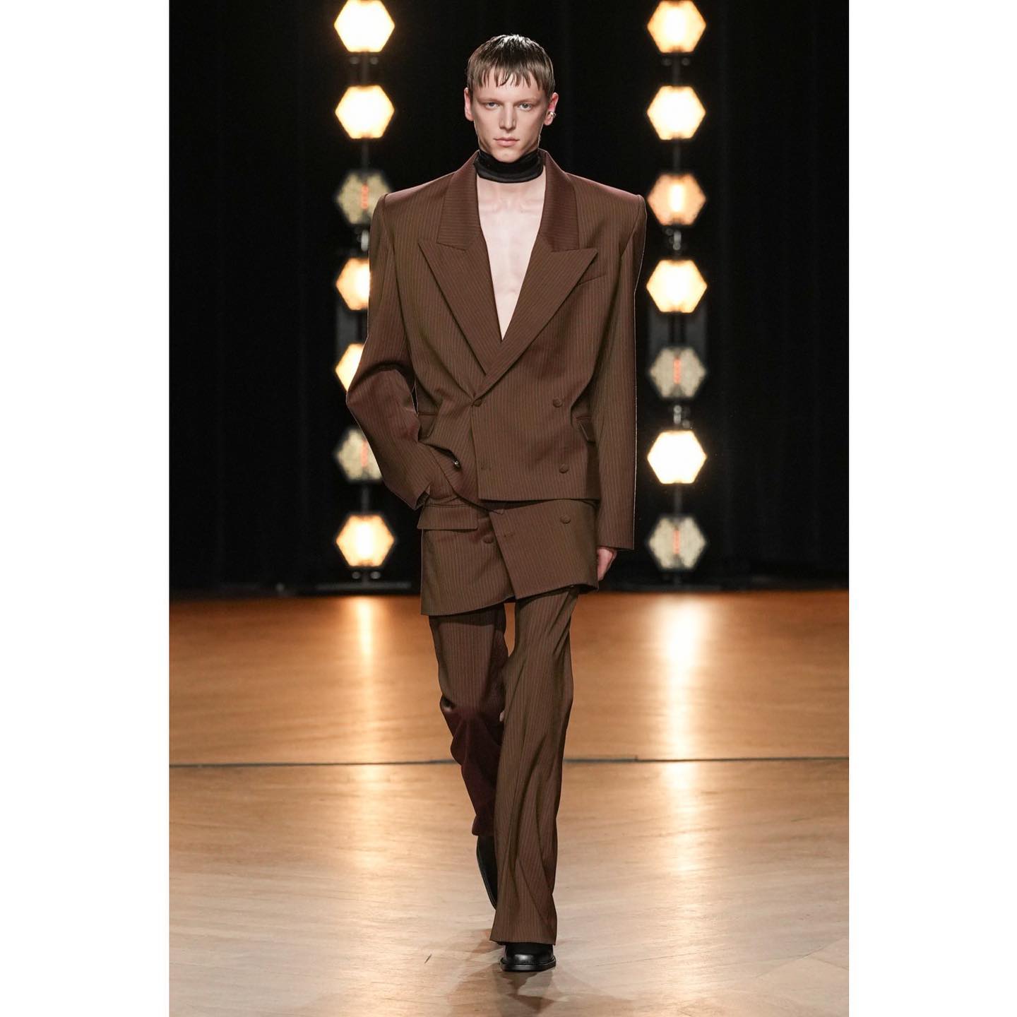 Igor V (@igor_v_w ) for Egonlab SS24. Hair by Ramona Eschbach, make-up by Patrick Glatthaar, casting by Arthur Méjan.