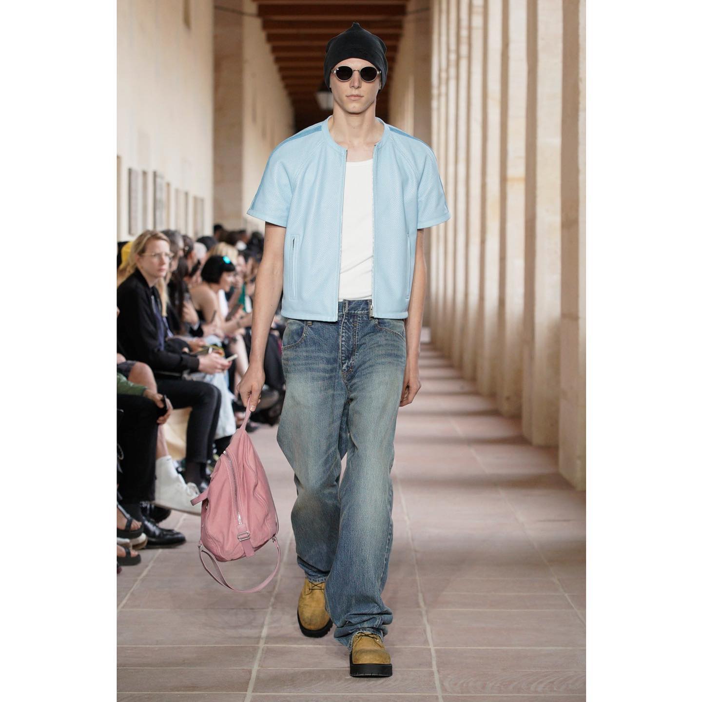 Igor V (@igor_v_w ) for Givenchy SS24. Styling by Max Pearmain, casting by DM Casting.