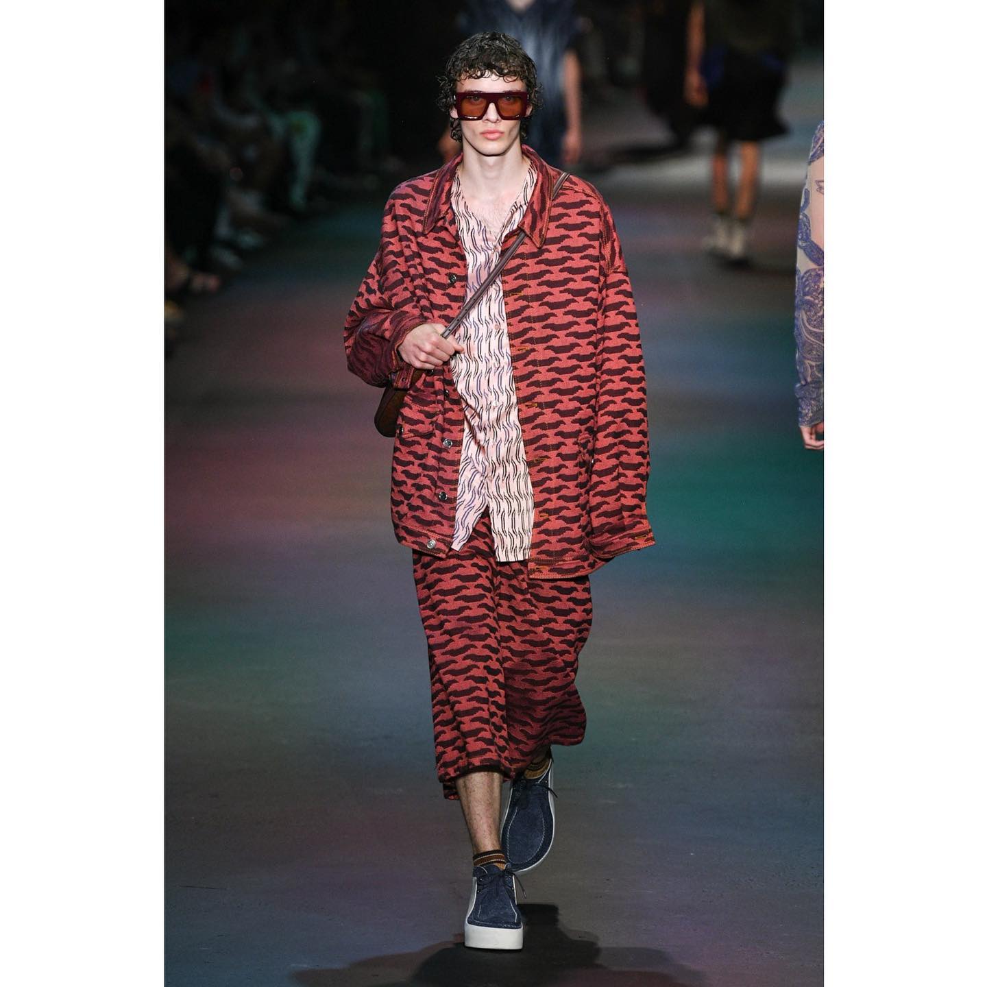 Leo (@leo.cremer ) for Etro SS24. Styling by Vincent Pons, casting by Piotr Chamier.