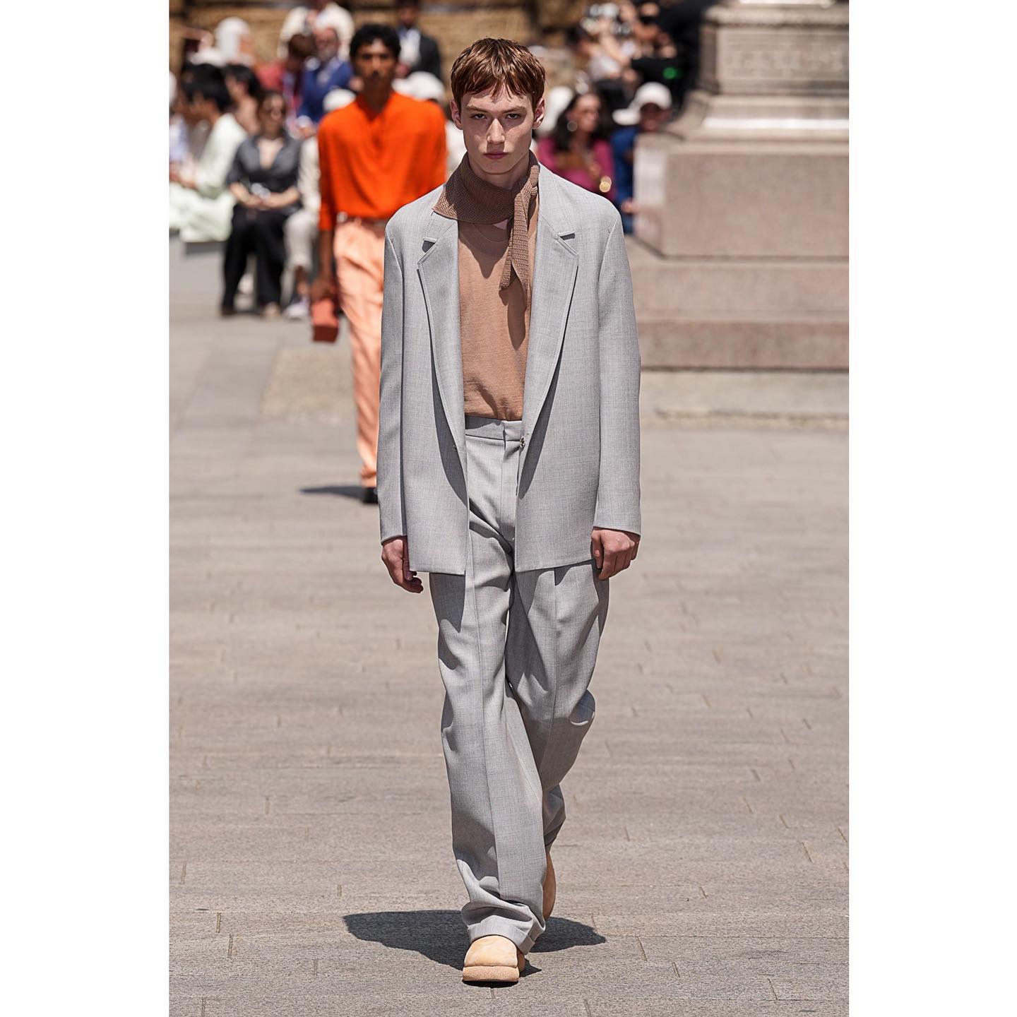 Lewin (@lewinallenberg ) for Zegna SS24. Styling by Julie Ragolia, casting by Ben Grimes.