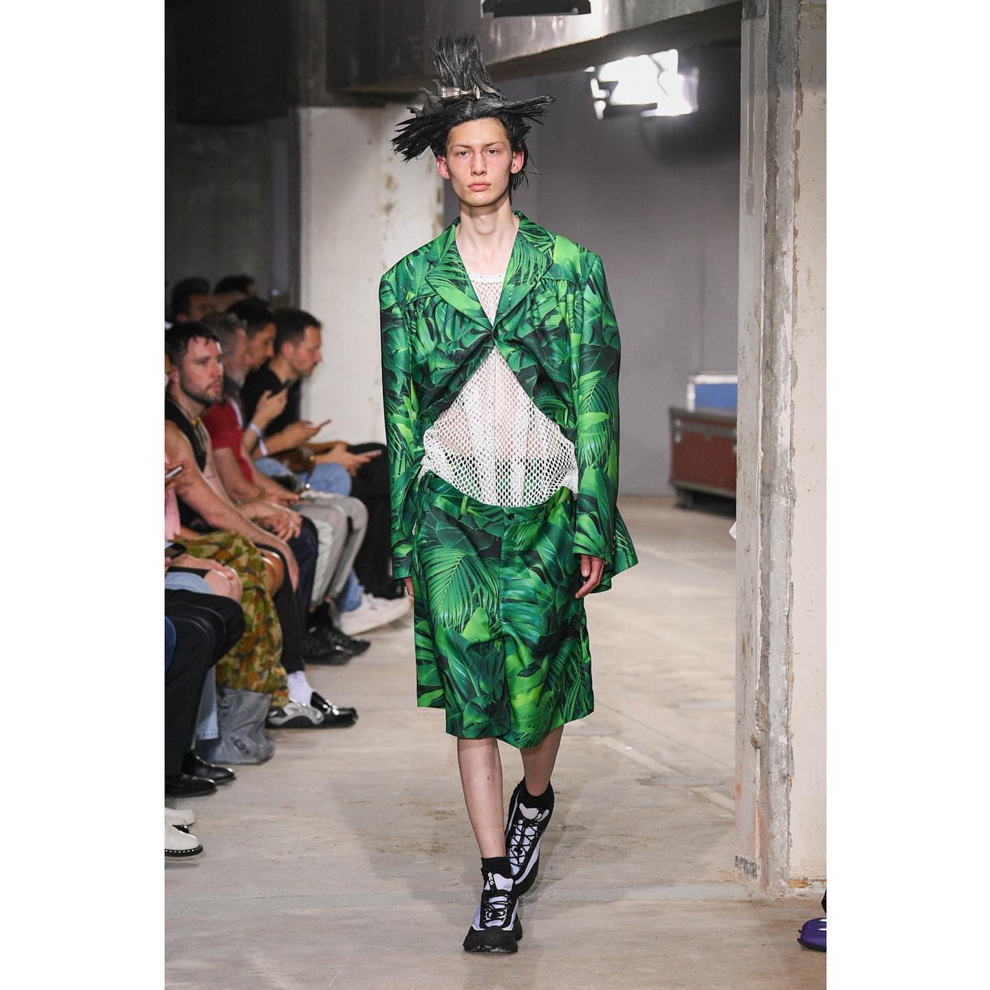 Lucas T (@fantanxl ) for Comme Des Garçons SS24, casting by Midland.