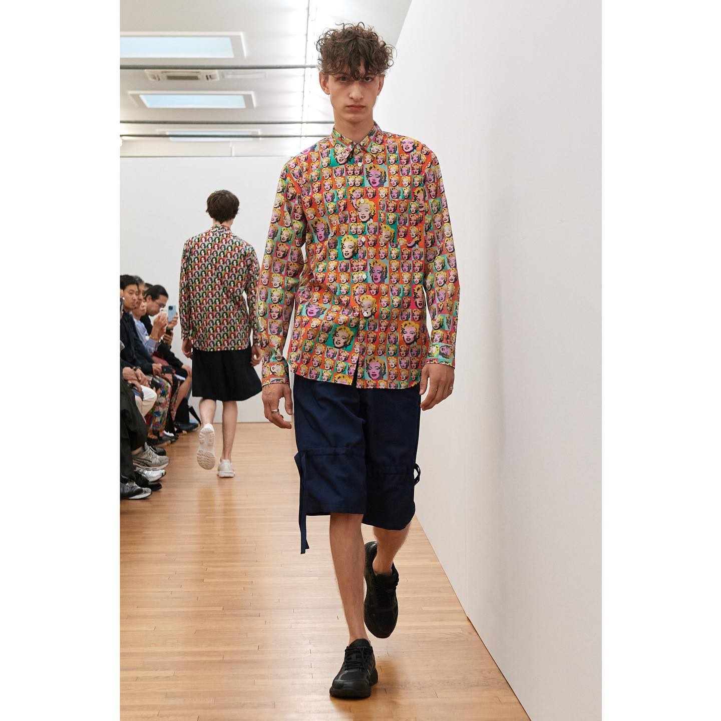 Yoram (@deryoram ) for Comme des Garçons Shirt SS24.