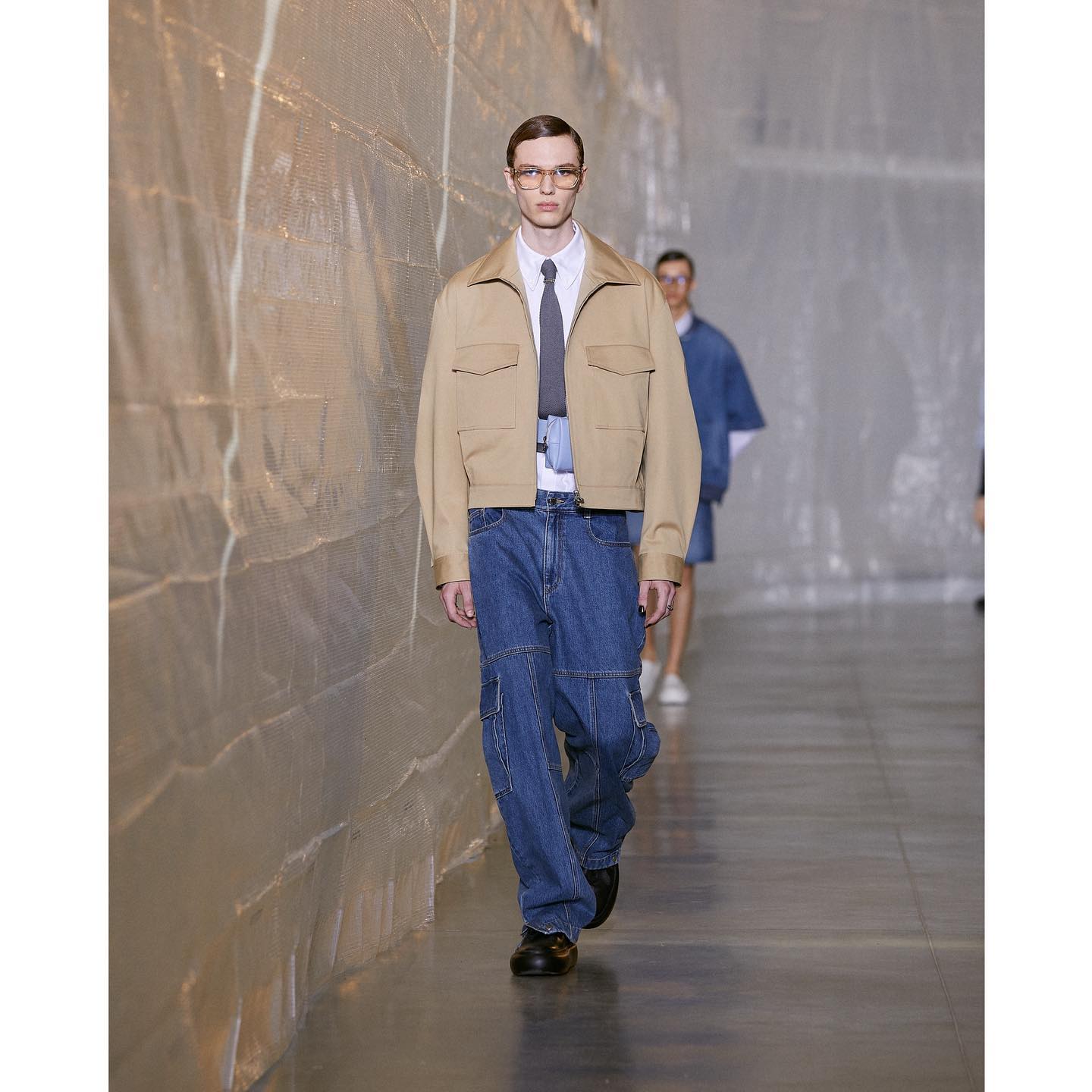 Zachary (@zacolive ) for Solid Homme SS24. Styling by Julian Ganio, casting by Marie Levy.