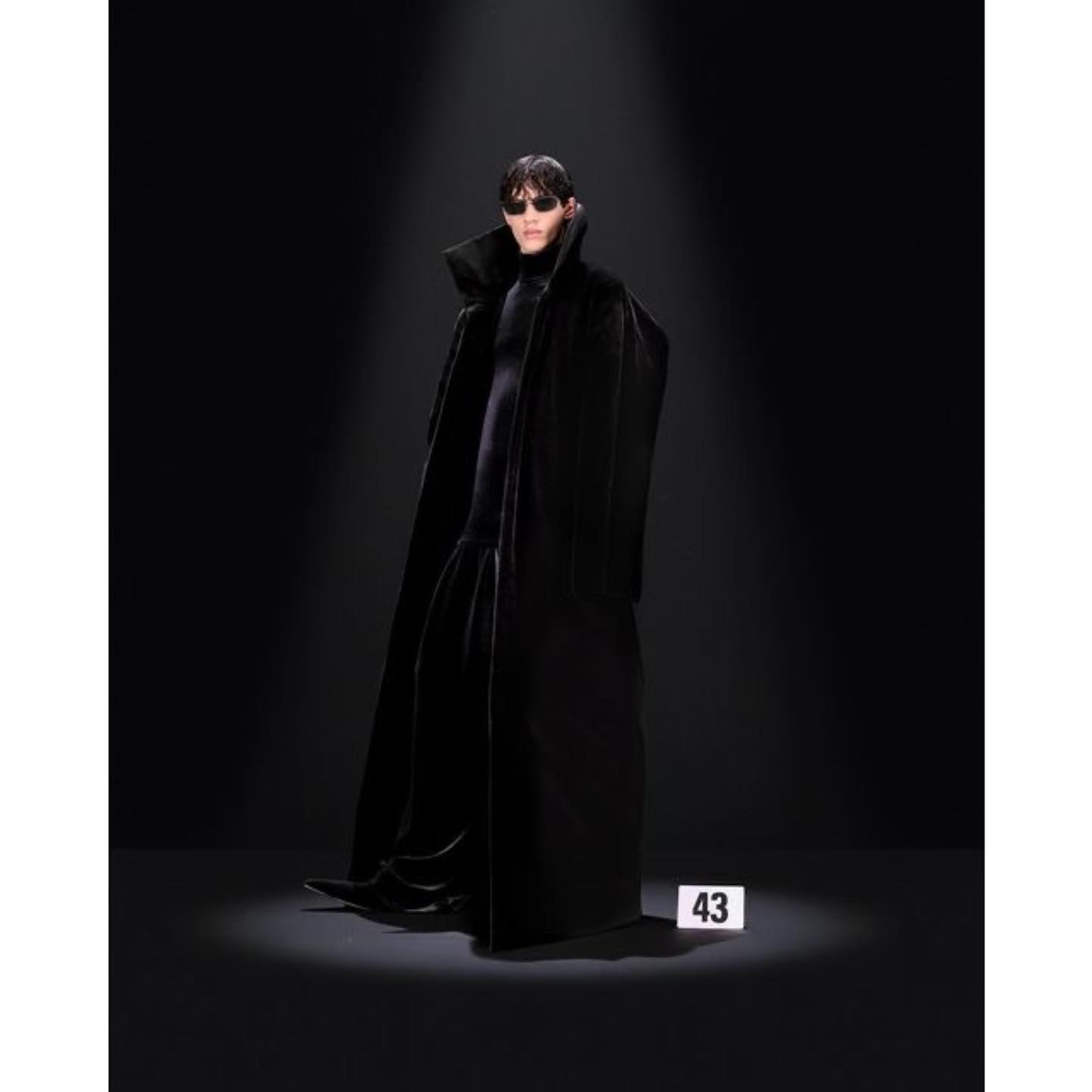 Kaplan (@kapo.h ) for Balenciaga Fall 2023 Couture.