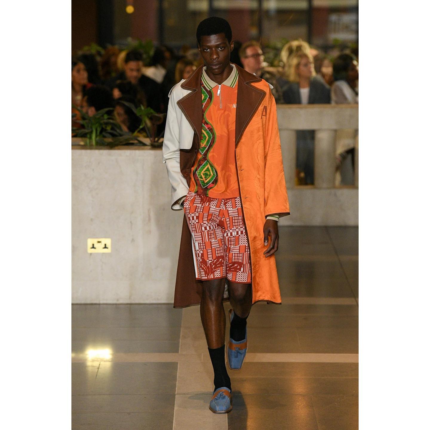 Kozy (@bozykozy ) for Ahluwalia SS24. Styling by Nell Kalonji, hair by Cyndia Harvey, make-up by Mata Marielle, casting by Troy Fearn.