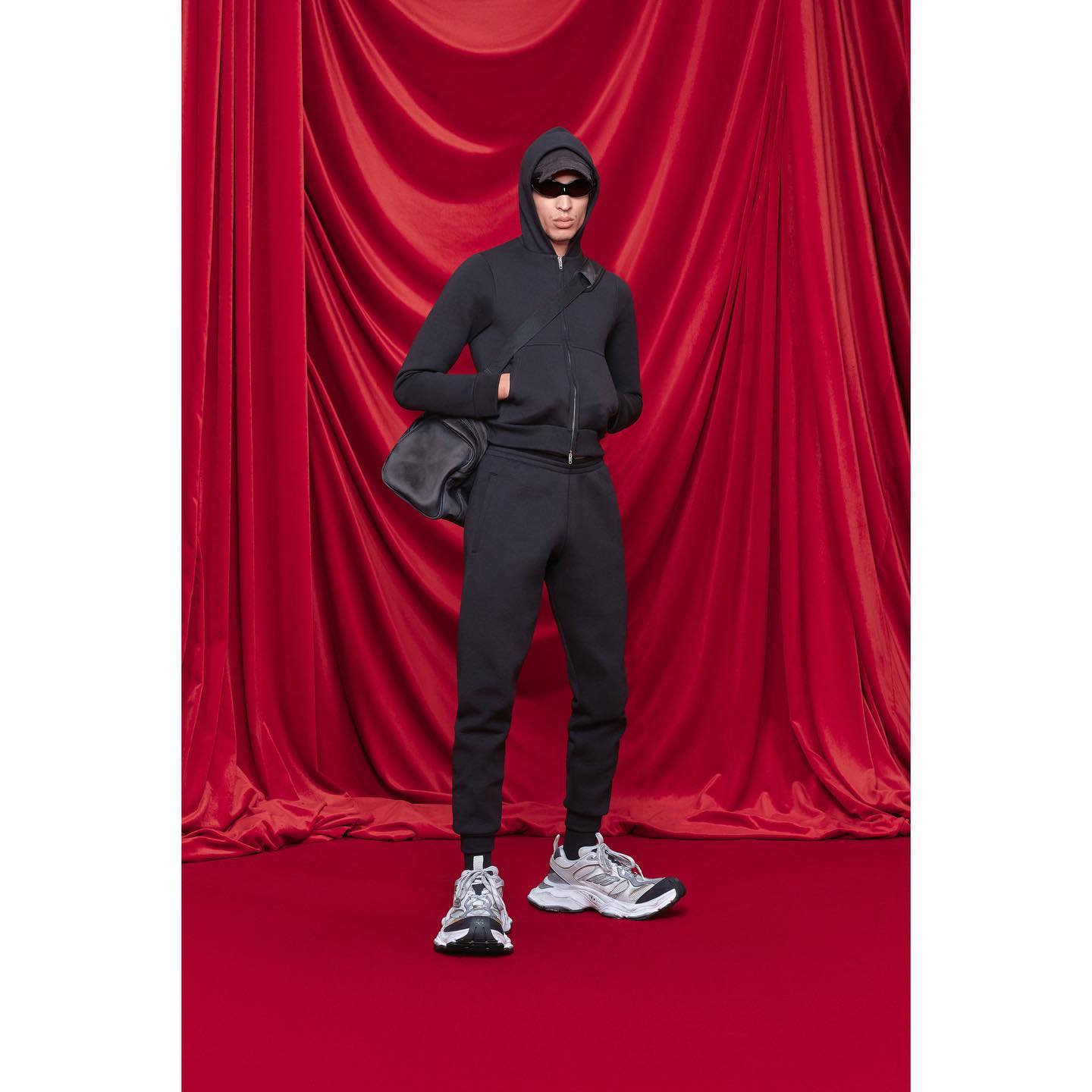 Noureddine (@nour.bdk ), Ewan (@ewanmurray ) and Jarno (@jarnoparkkima ) for Balenciaga Spring 24.