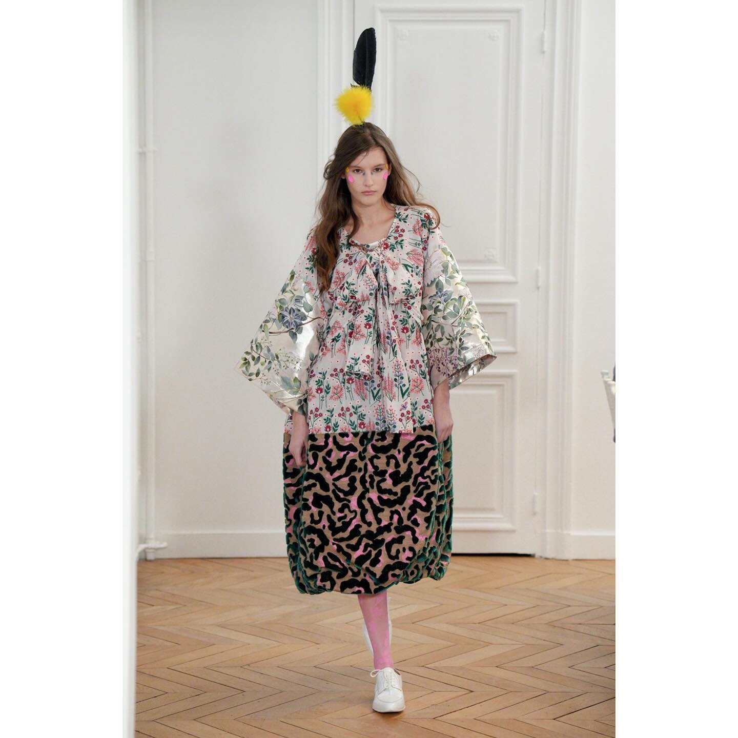 Astrid (@astrid.wagemakers ) for Walter Van Beirendonck FW24.