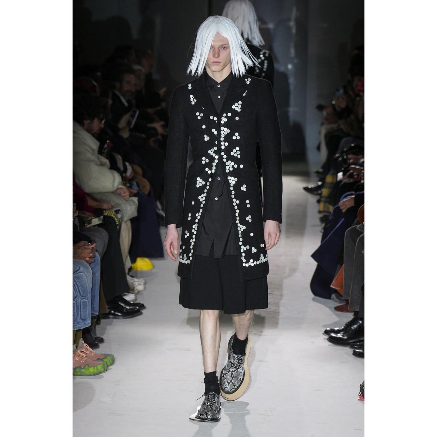 Igor V (@igor_v_w ) for Comme Des Garçons FW24, casting by Midland.