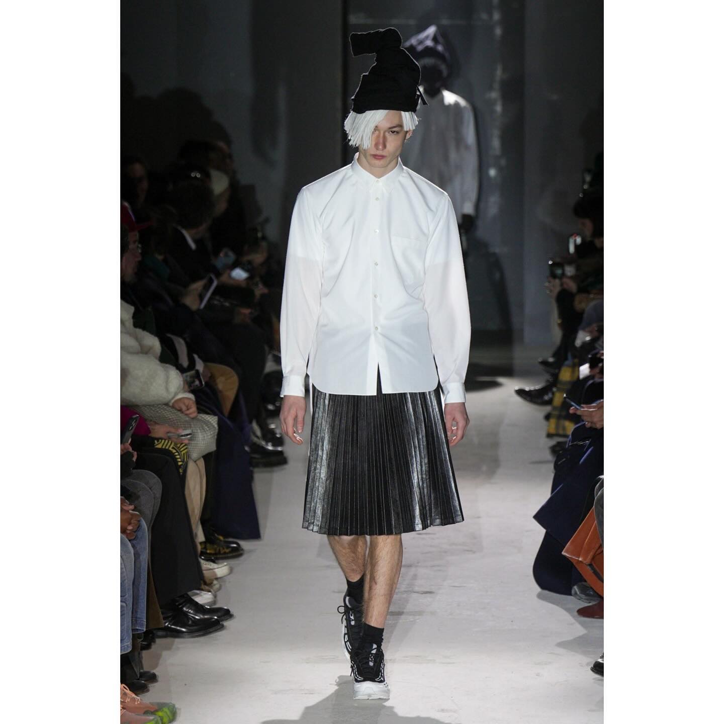 Lewin (@lewinallenberg ) for Comme Des Garçons FW24, casting by Midland.