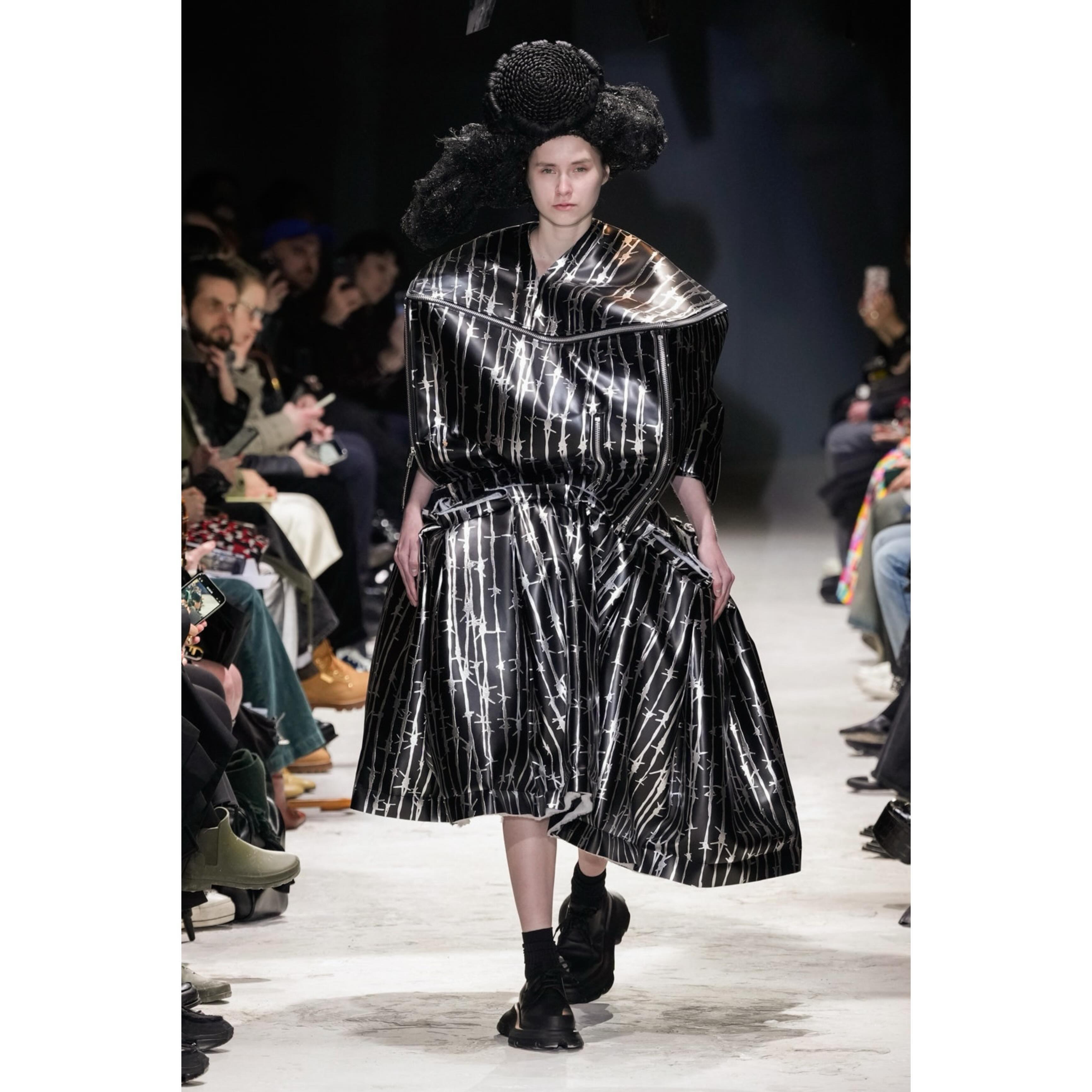 Samu (@kadonnutsamu ) for Comme Des Garçons FW24, casting by Midland.