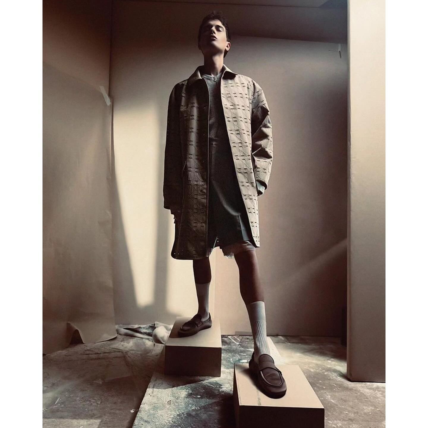 Viktor K (@viko63 ) for Dior Magazine. Photography by Paul Kooiker, styling by Mattias Karlsson, casting by Piotr Chamier.