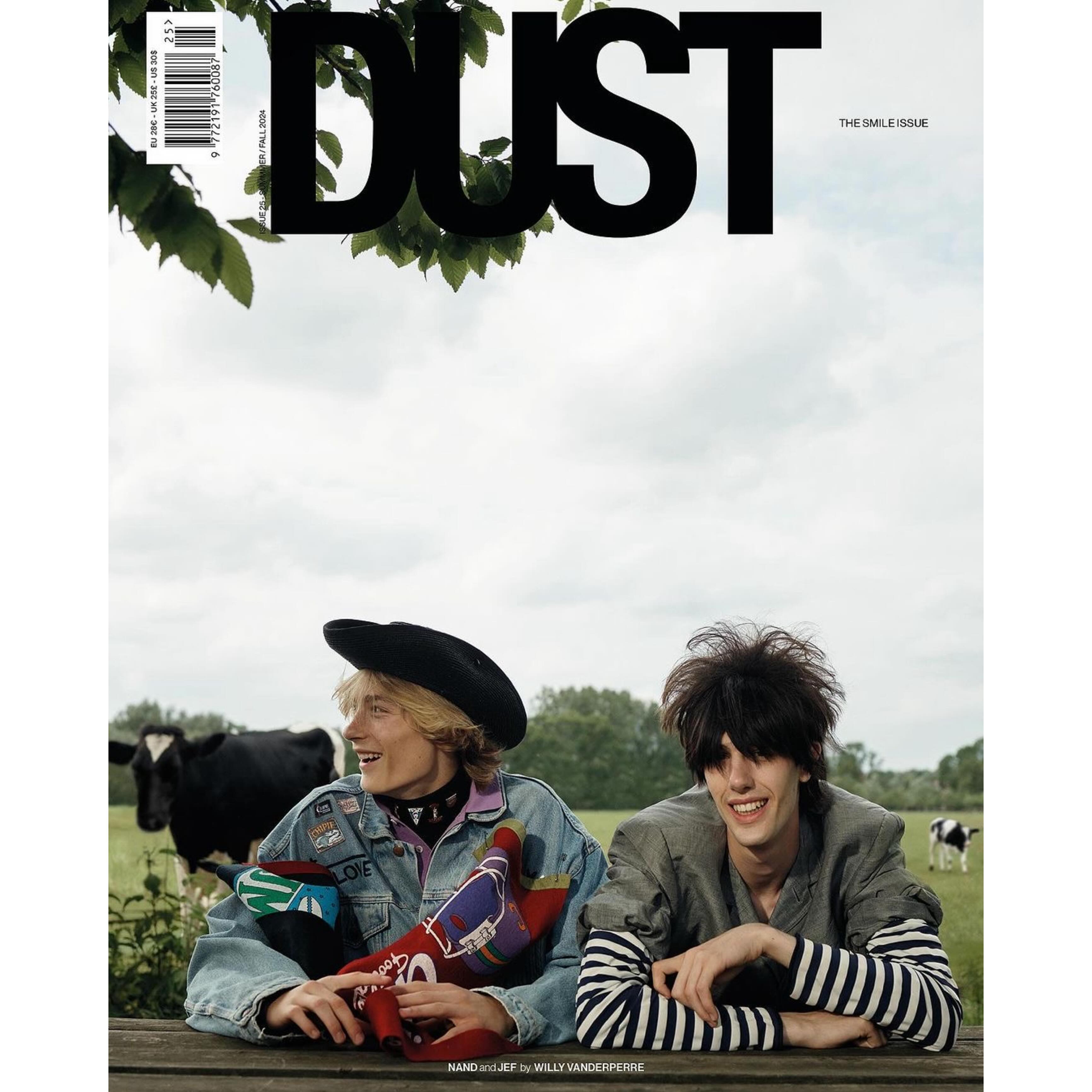Jef V (@jef_verbanck ) on the cover of DUST Magazine. Photography by Willy Vanderperre, styling by Olivier Rizzo, hair by Anthony Turner, make-up by Lynsey Alexander, casting by Samuel Ellis.