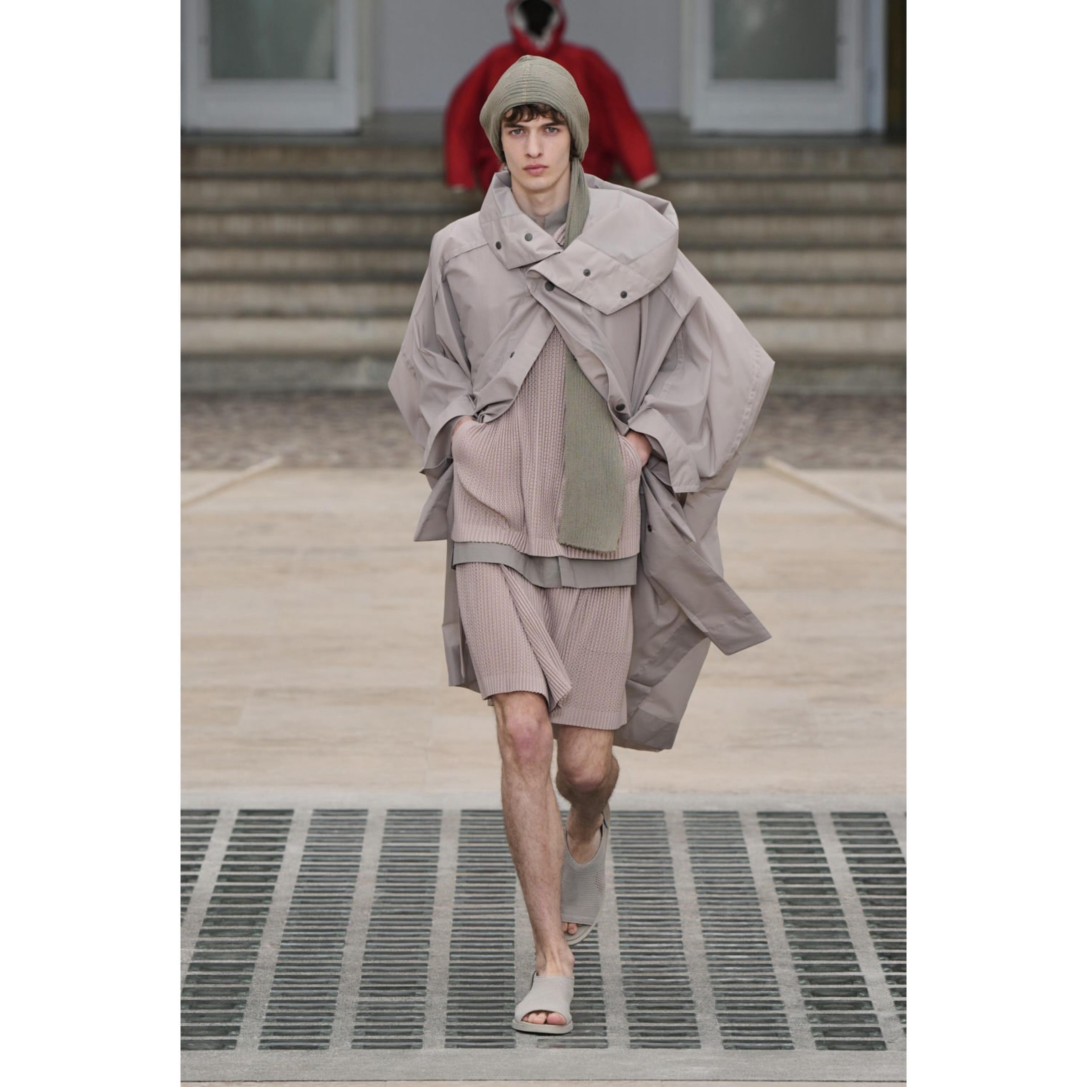 Leo (@leo.cremer ) for Issey Miyake Homme Plissé SS25, casting by Arqa.