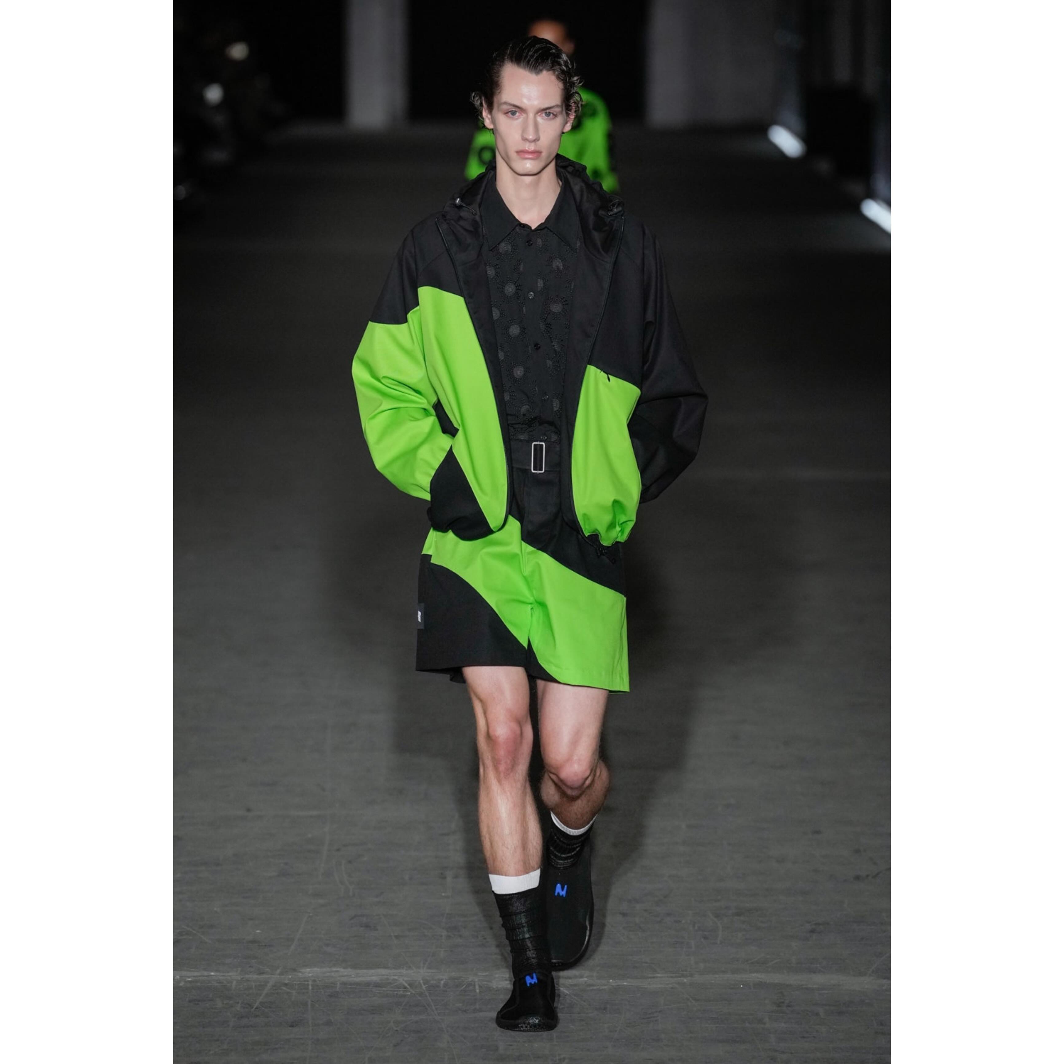 Leonard K (@leonard_ki_ ) for MSGM SS25. Styling by Malina Joseph Gilchrist, casting by Barbara Nicoli and Leila Ananna.