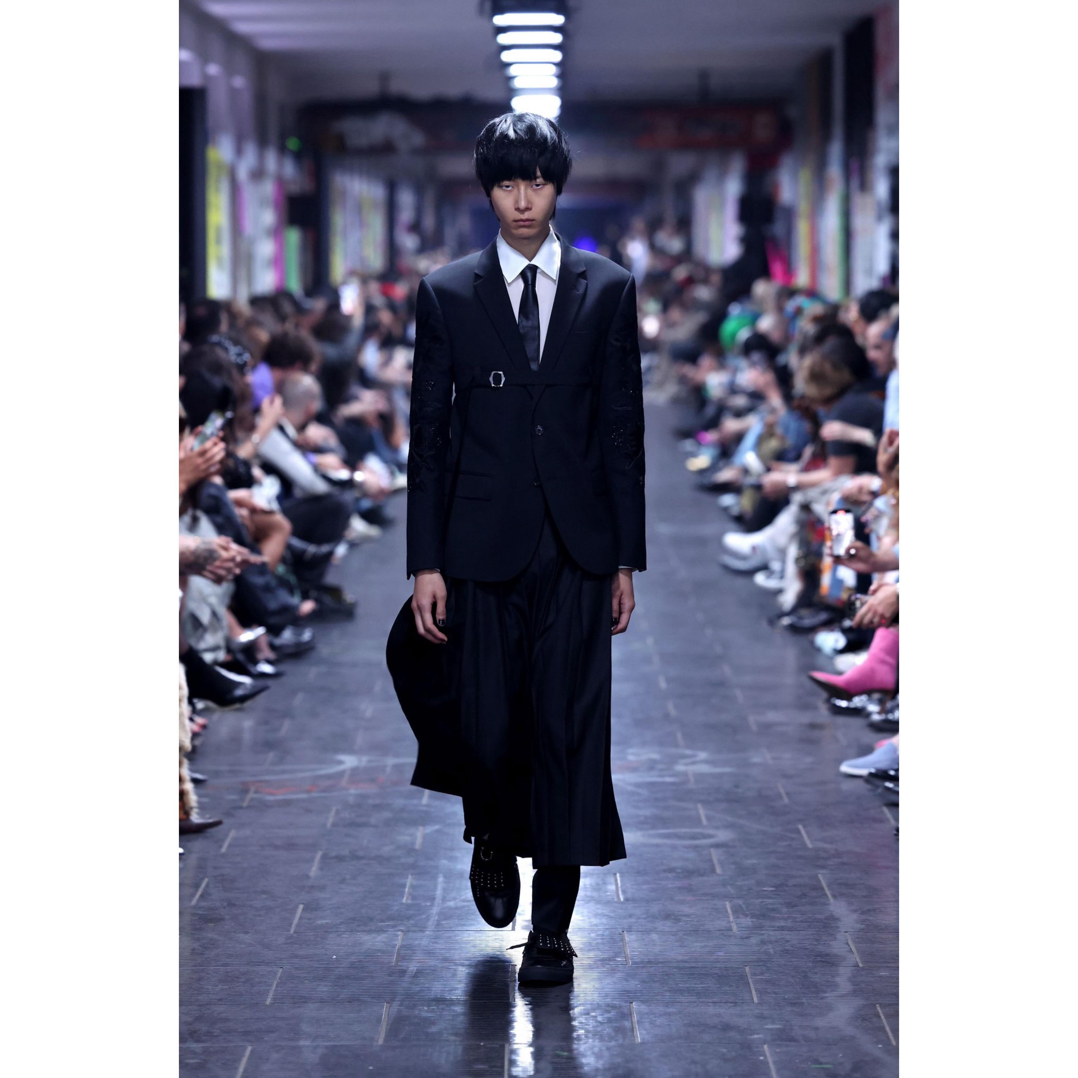 Min-Jae (@ourbliss2day ) for John Richmond SS25. Styling by Gro Curtis, casting by Shelley Durkan.