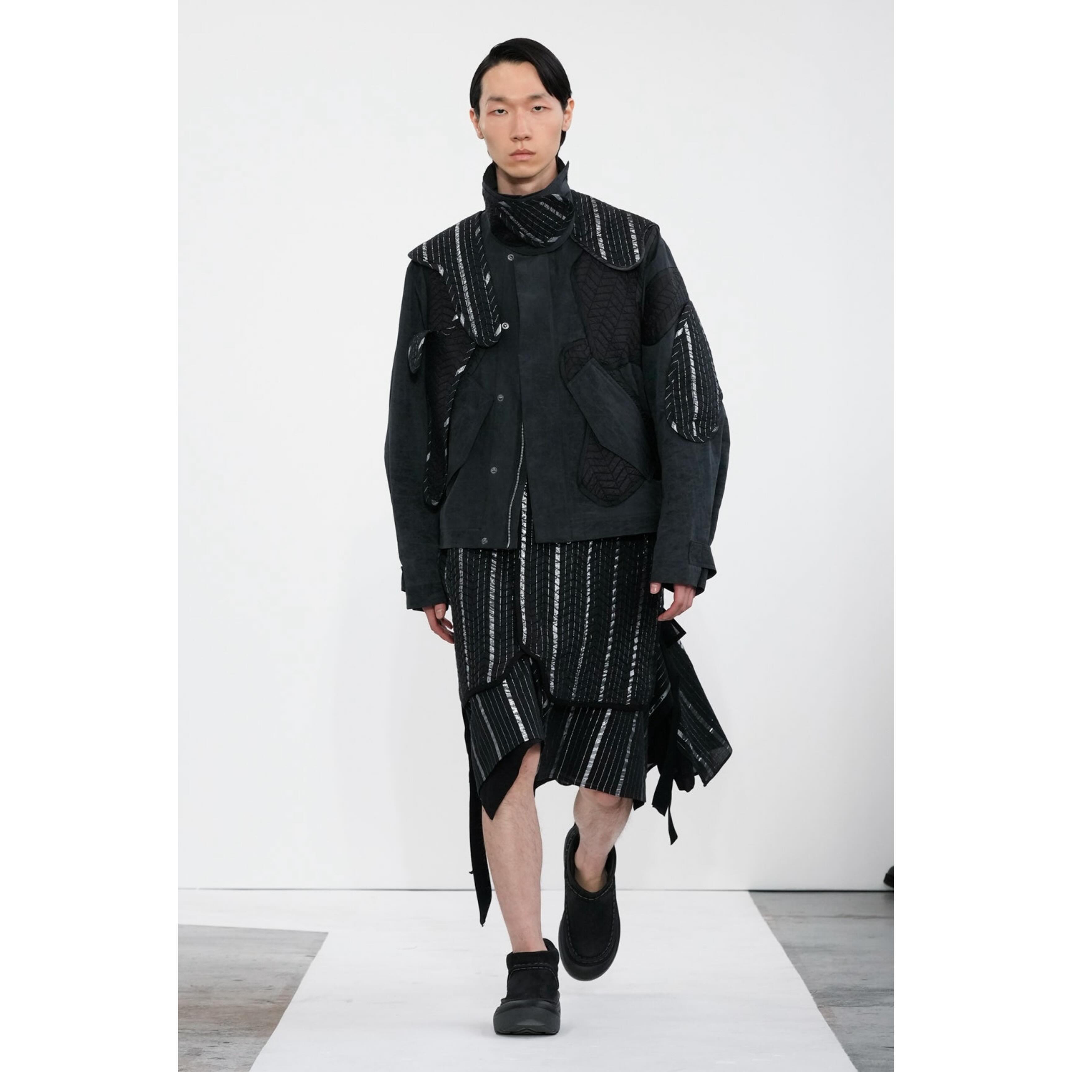 Sung Young (@sungy0unglee ) for Craig Green SS25. Styling by Robbie Spencer, casting by Piotr Chamier.