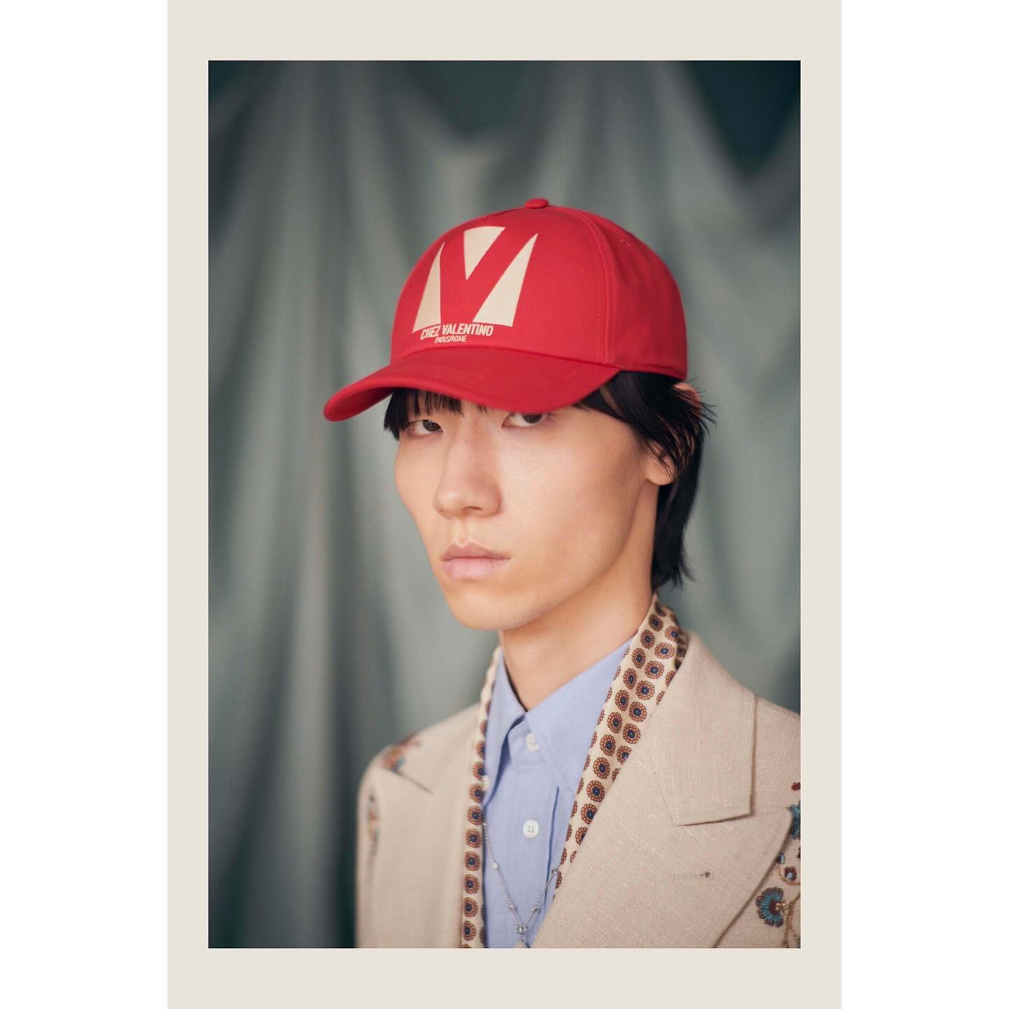 Sung Young (@sungy0unglee ) for Valentino Resort 25. Photography by Ola Rindal, casting by Ben Grimes.