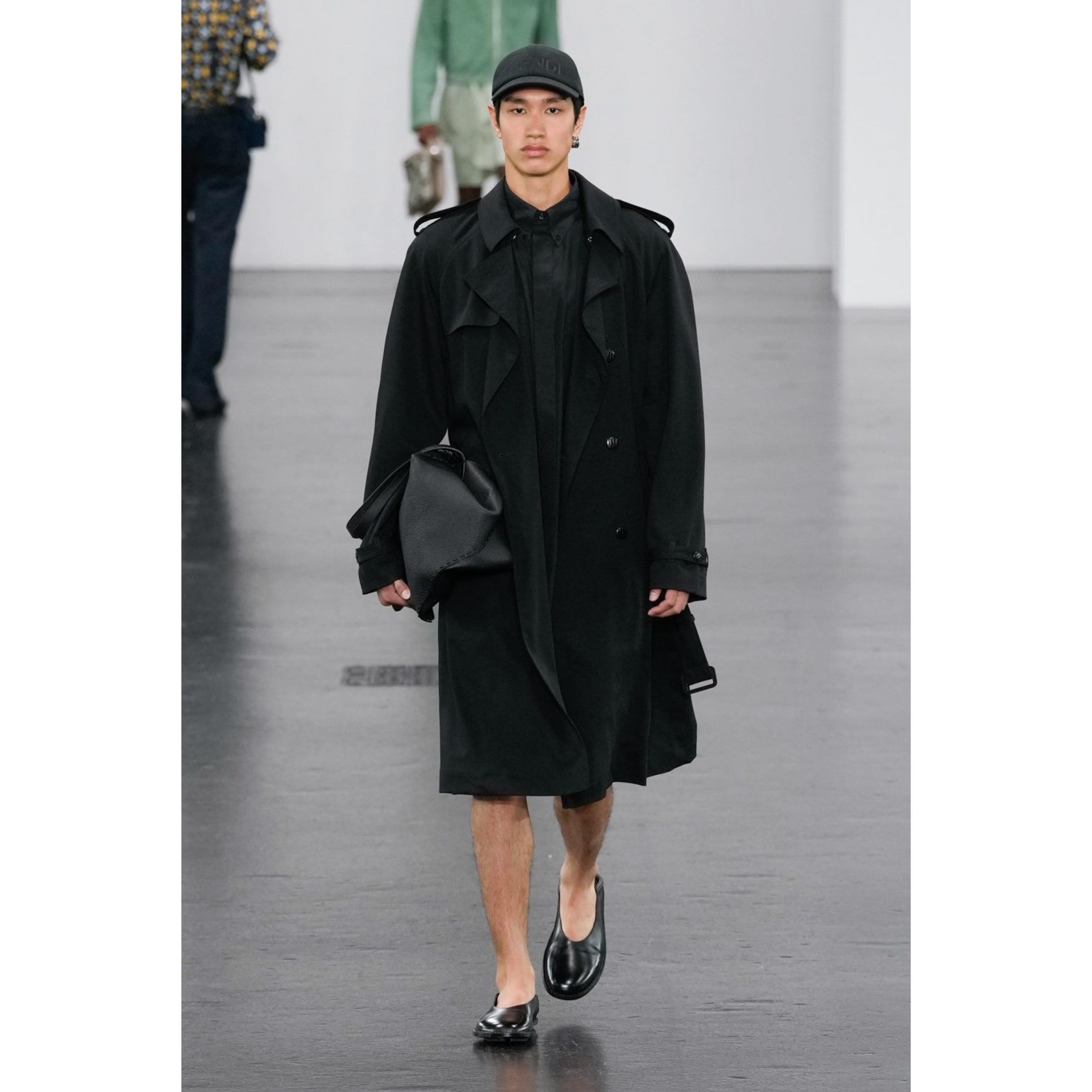 Thana (@swadizthana ) for Fendi SS25. Styling by Julian Ganio, casting by DM Casting.