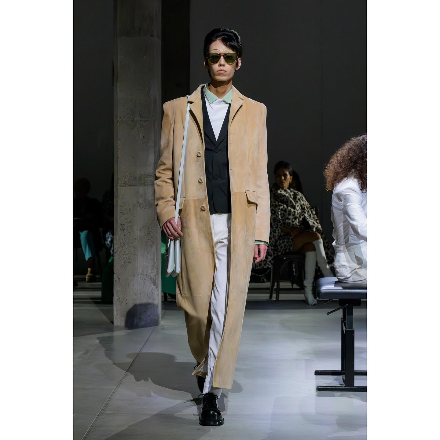 Gyu (@kg_hyun ) for Marni SS25. Styling by Carlos Nazario, casting by Midland.