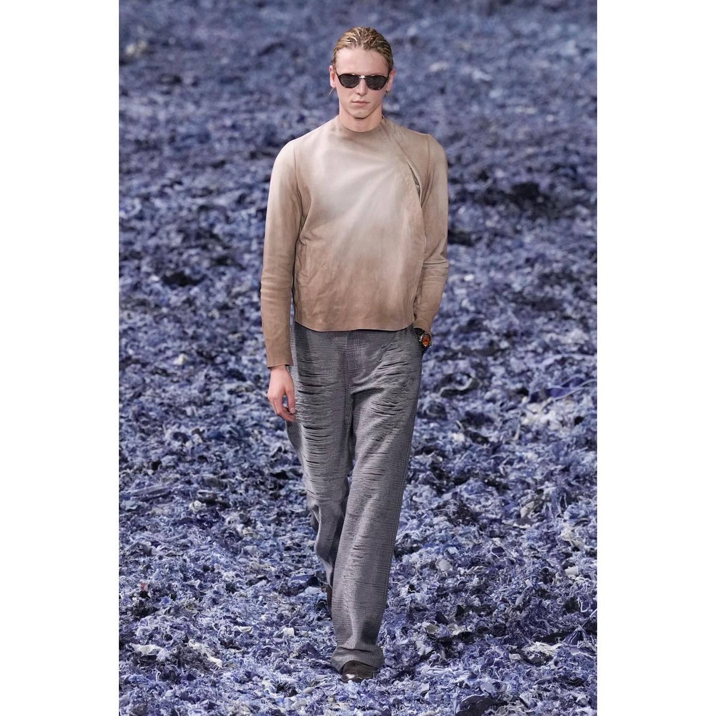Igor V (@igor_v_w ) for Diesel SS25. Styling by Ursina Gysi, casting by Establishment.