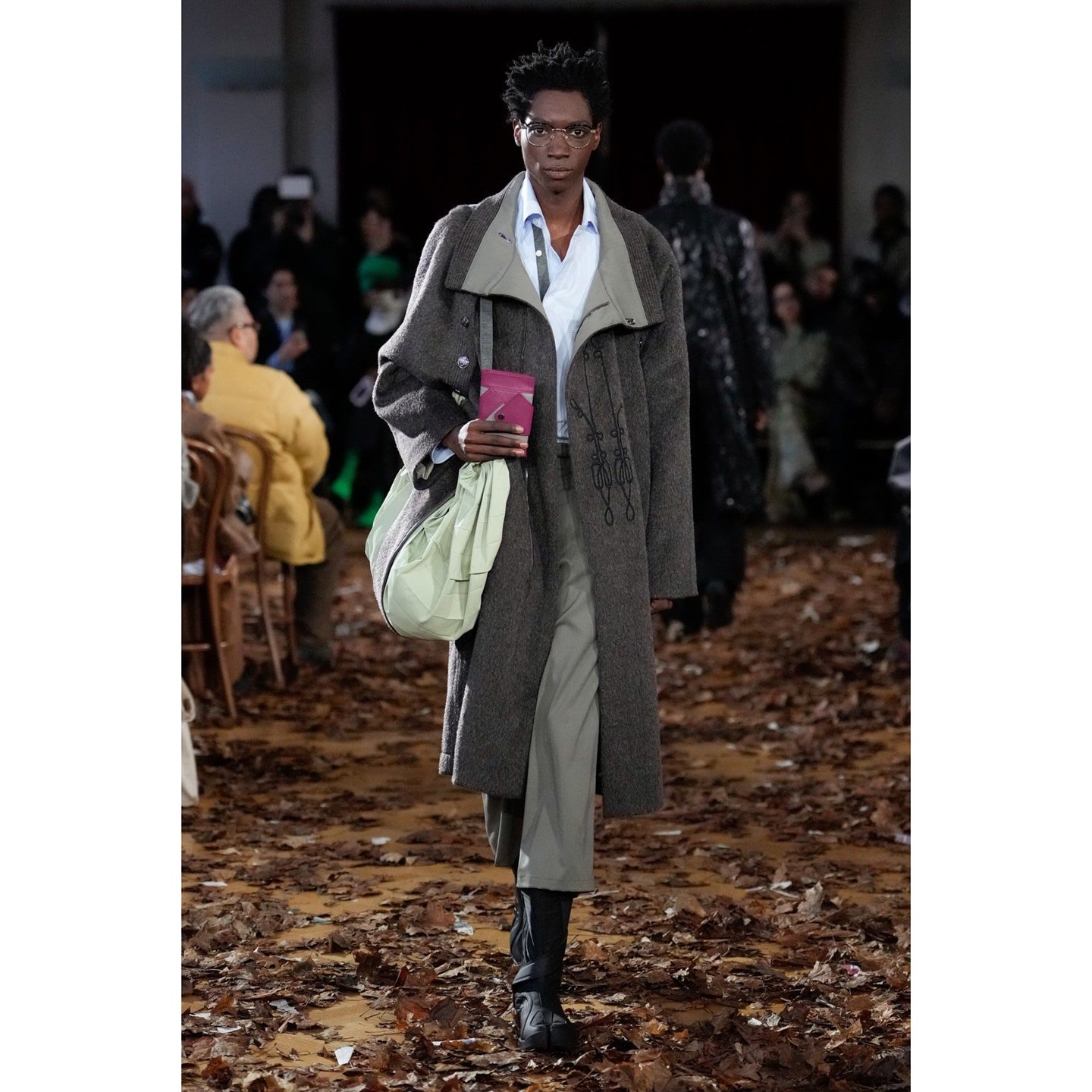 Sidy (@not.seed ) & Frederic (@worldbyfred ) for Kiko Kostadinov AW25. Casting by Arqa.