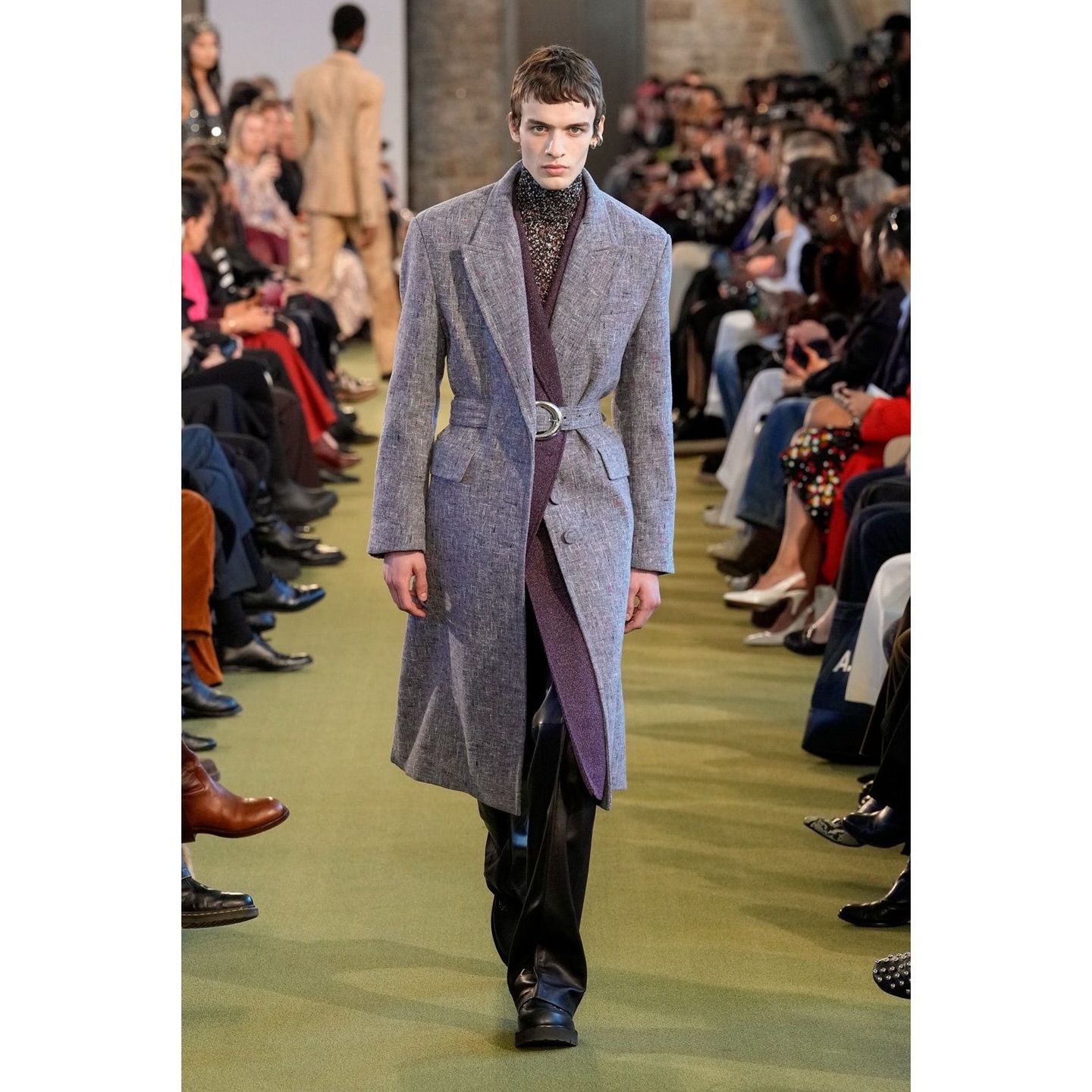 Leo (@leo.cremer ) for Rabbane AW25. Styling by actually like this written Marie-Amélie Sauvé, casting by DM Casting.