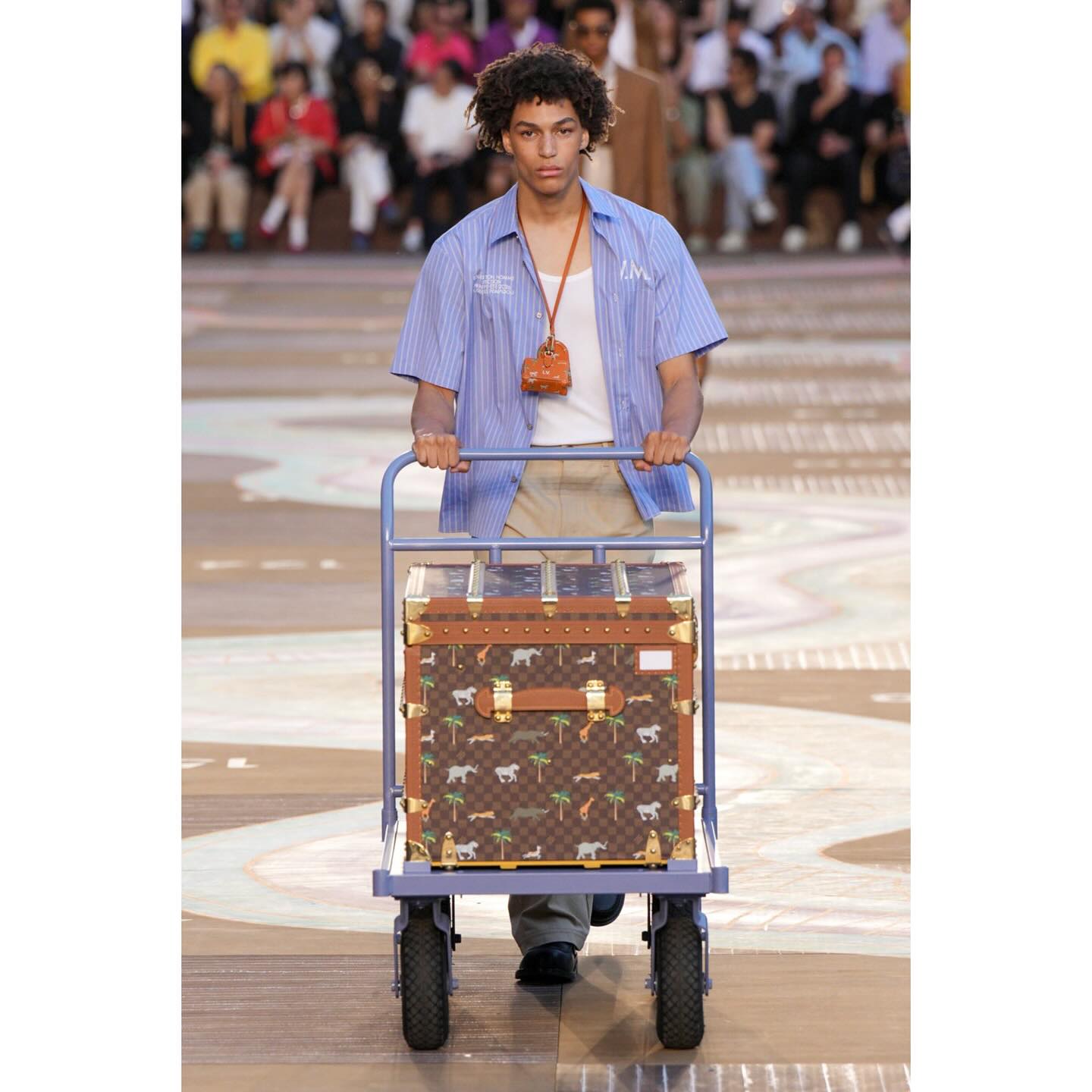 Austin (@austinneyt ) for Louis Vuitton SS26. Styling by Matthew Henson, casting by Establishment.