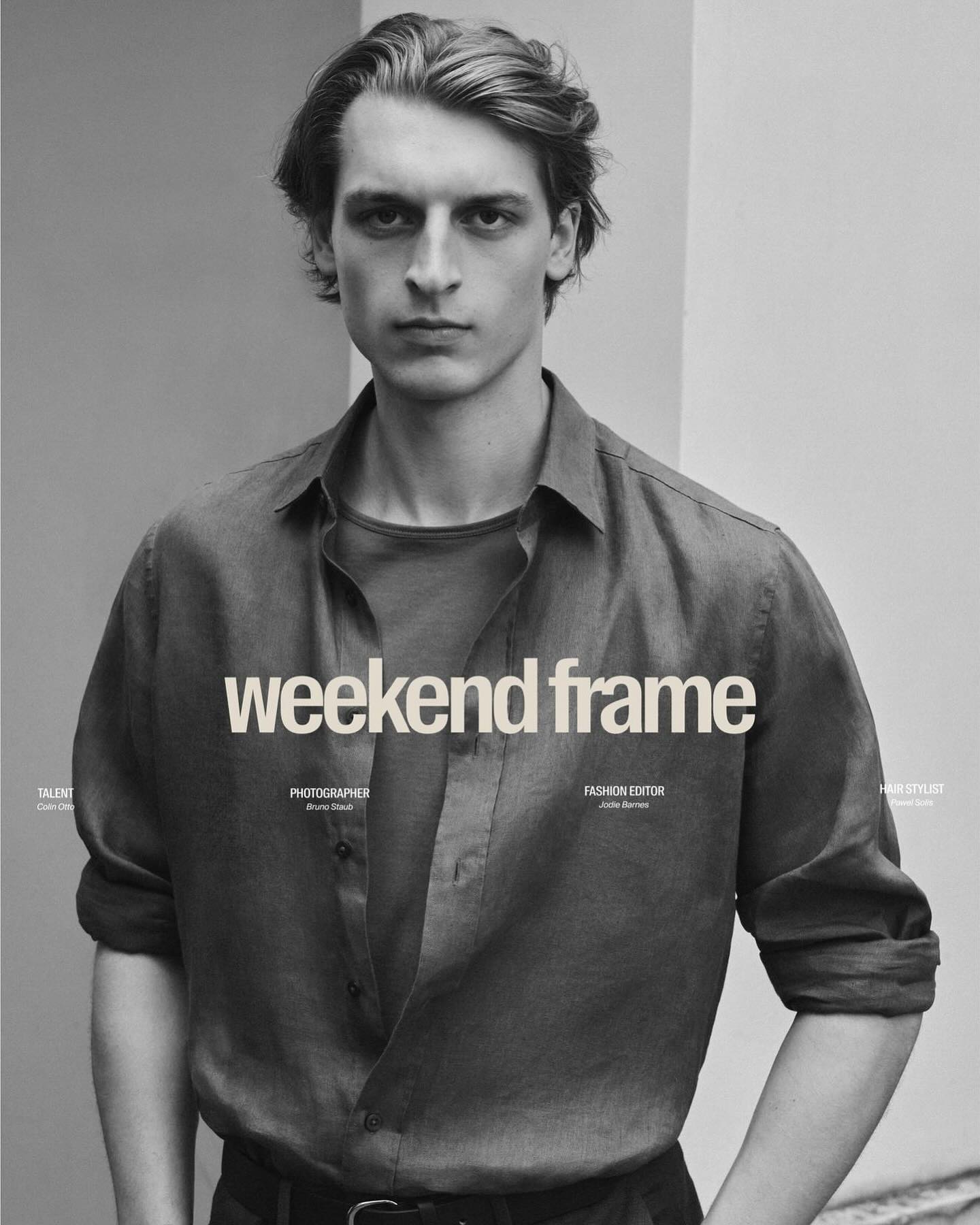 Colin (@qt_coco ) for Massimo Dutti. Photography by Bruno Staub, styling by Jodie Barnes, grooming by Pawel Solis.