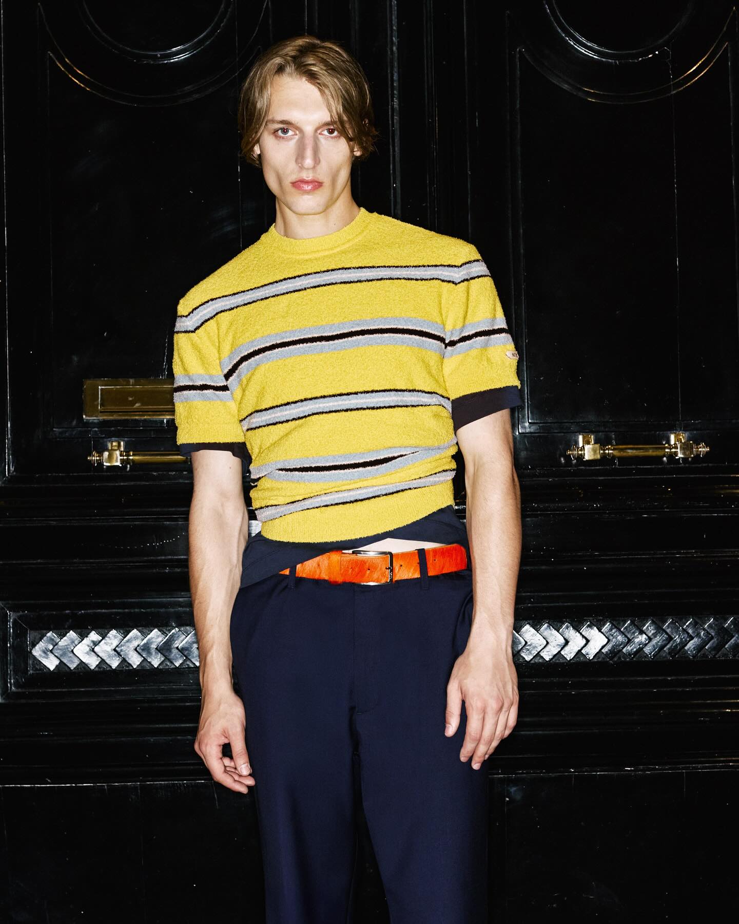 Colin (@qt_coco ) for N21 SS26. Photography by Raffaele Cerulo, creative direction by Augusto Arduini, casting by Andrea Prato and Daniel von der Graf.