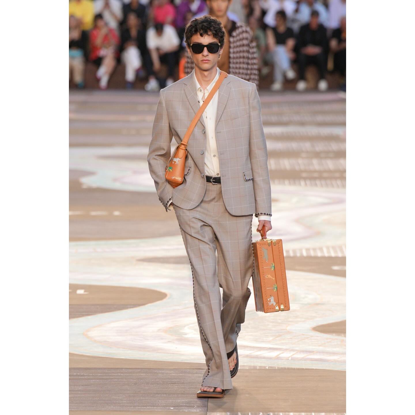 Viktor K (@viko63 ) for Louis Vuitton SS26. Styling by Matthew Henson, casting by Establishment.