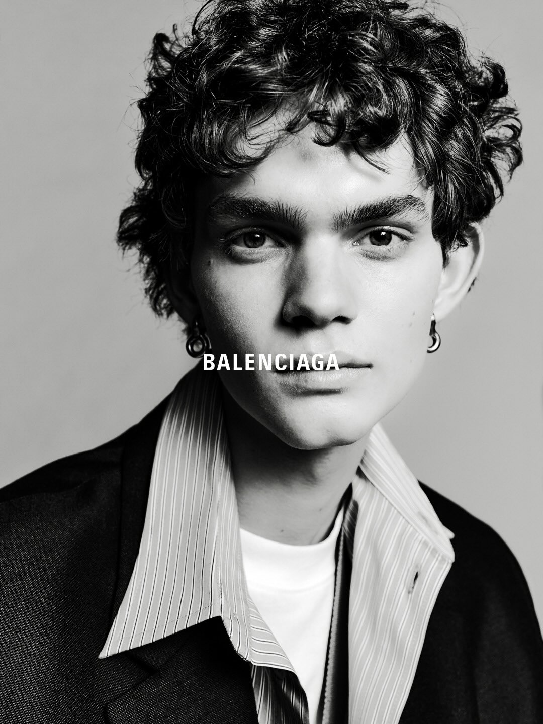 Tariq (@tariqloo) for Balenciaga Fall 26 Collection. Photography by Robin Galiegue, Styling by Joe McKenna, Casting by DM.
