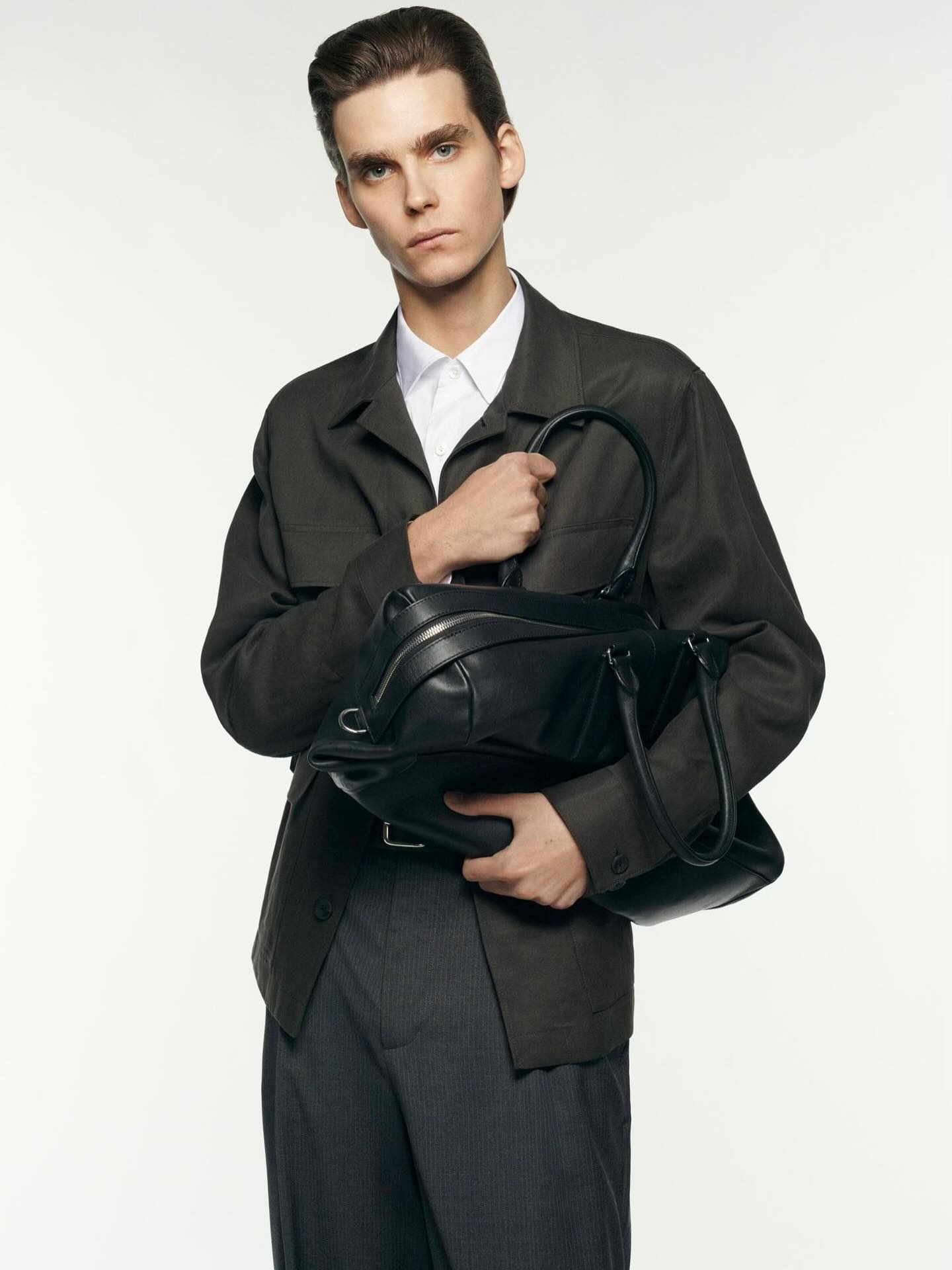 Frederic ( @worldbyfred ) for Massimo Dutti Pre Spring 26. Photography by Theo Sion, Styling by Alice Goddard.